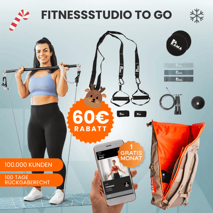 PAKAMA Fitnessstudio to Go (inkl. App) PAKAMA athletics