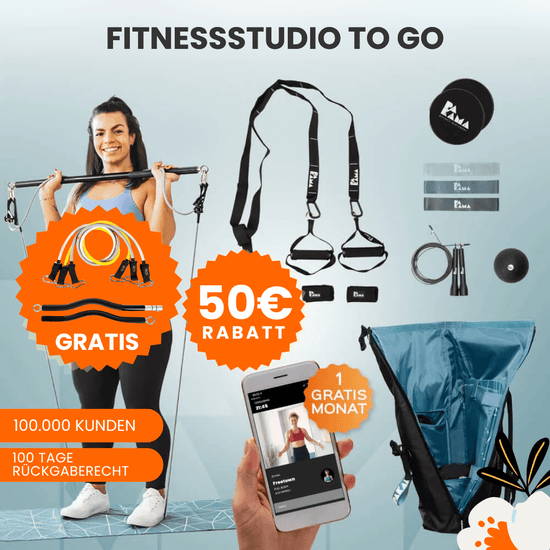 PAKAMA Fitnessstudio to Go (inkl. App) PAKAMA athletics