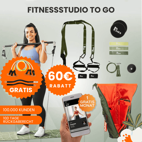 PAKAMA Fitnessstudio to Go (inkl. App) PAKAMA athletics