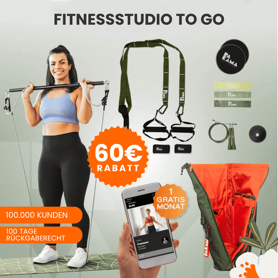 PAKAMA Fitnessstudio to Go (inkl. App) PAKAMA athletics