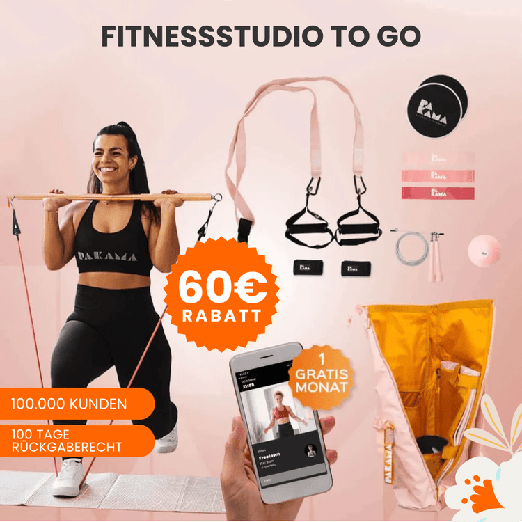 PAKAMA Fitnessstudio to Go (inkl. App) PAKAMA athletics