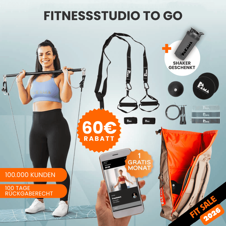 PAKAMA Fitnessstudio to Go (inkl. App) PAKAMA athletics