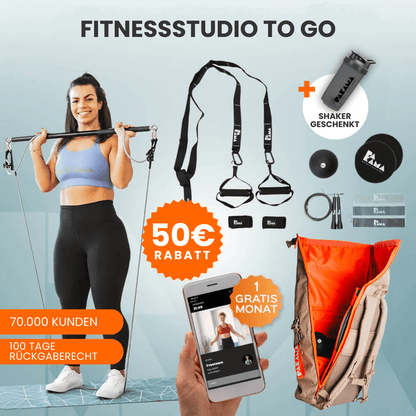 PAKAMA Fitnessstudio to Go (inkl. App) PAKAMA athletics