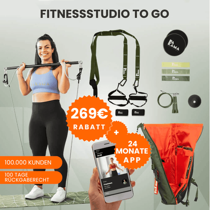 Fitnessstudio to Go (inkl. 2 Jahre App)
