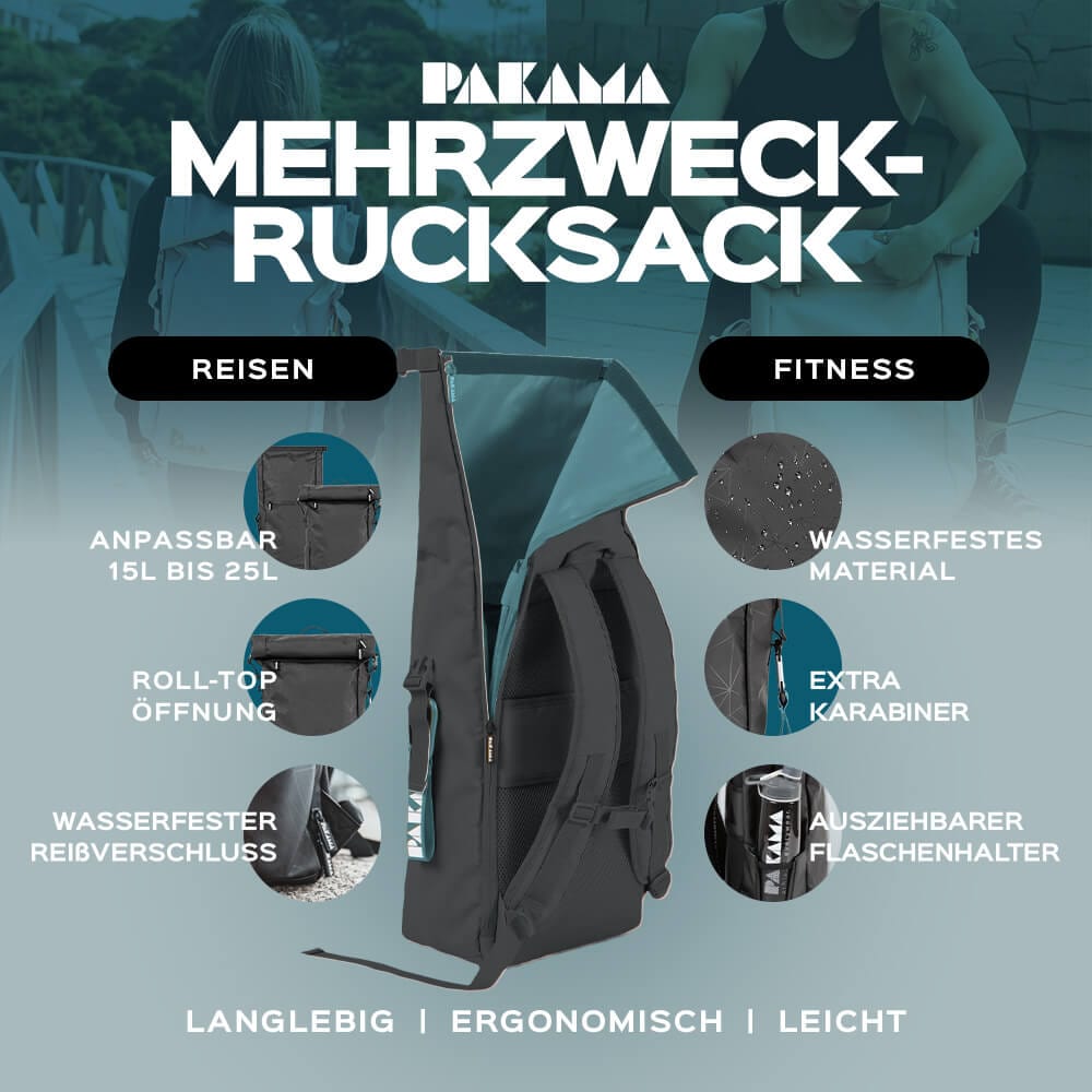 !B-Ware-Schnapper! Fitnessstudio to Go (inkl. App) PAKAMA athletics