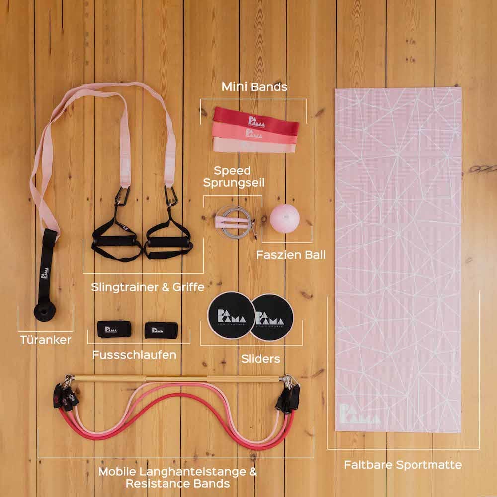 !B-Ware-Schnapper! PAKAMA Fitnessstudio to Go (inkl. App) PAKAMA athletics