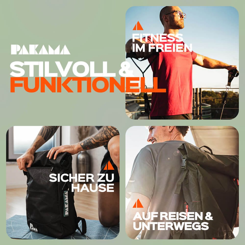 !B-Ware-Schnapper! PAKAMA Fitnessstudio to Go (inkl. App) PAKAMA athletics