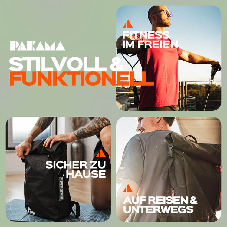 !B-Ware-Schnapper! PAKAMA Fitnessstudio to Go (inkl. App) PAKAMA athletics