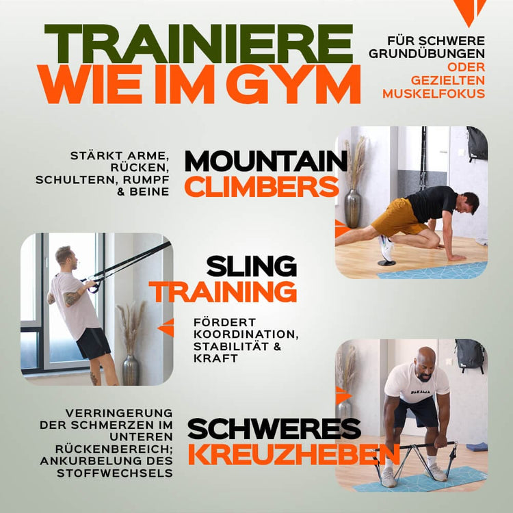 !B-Ware-Schnapper! PAKAMA Fitnessstudio to Go (inkl. App) PAKAMA athletics