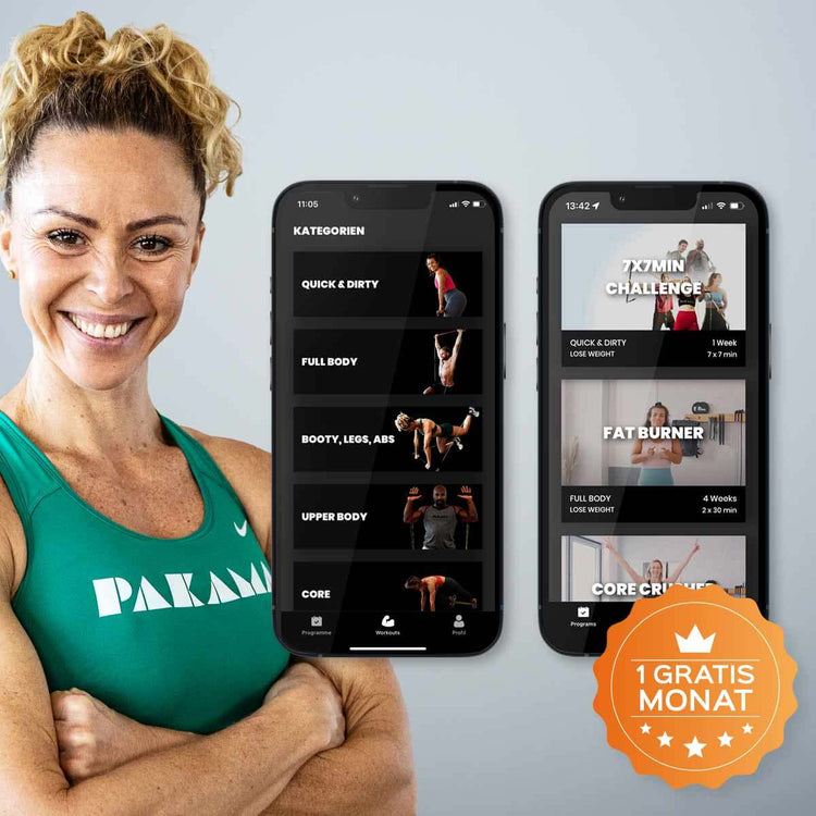!B-Ware-Schnapper! Fitnessstudio to Go (inkl. App) PAKAMA athletics