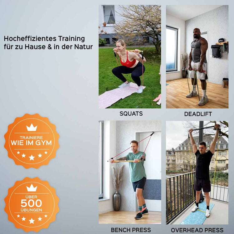 !B-Ware-Schnapper! Fitnessstudio to Go (inkl. App) PAKAMA athletics