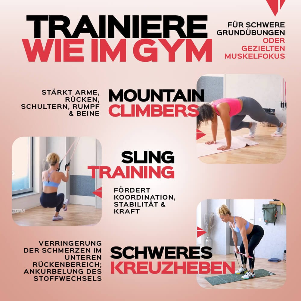 !B-Ware-Schnapper! PAKAMA Fitnessstudio to Go (inkl. App) PAKAMA athletics