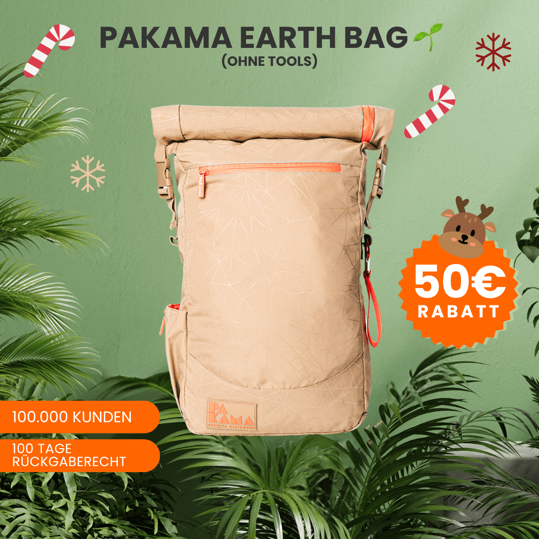 PAKAMA Earth Bag 🌱 Fitnessrucksack einzeln