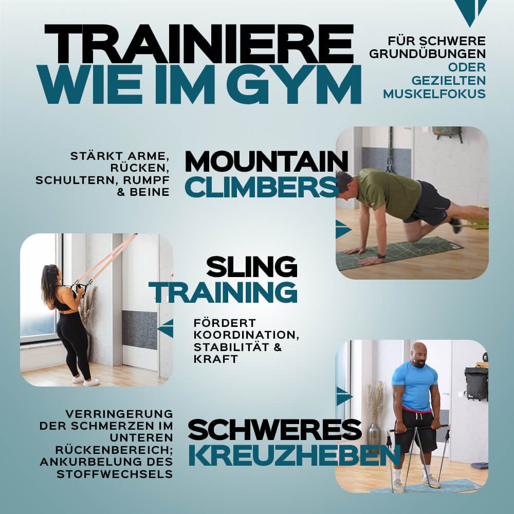 Fitnessstudio to Go (inkl. App) PAKAMA athletics