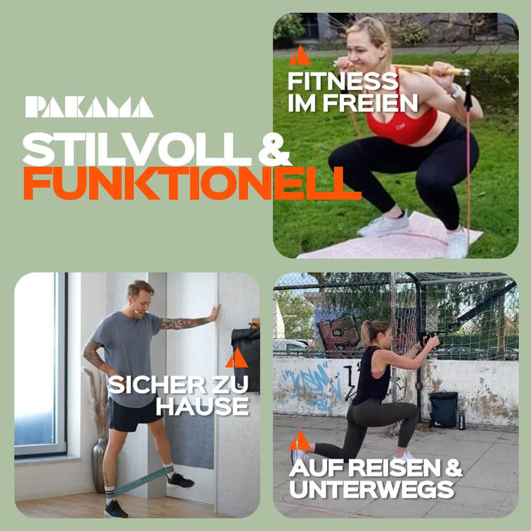Fitnessstudio to Go (inkl. App) PAKAMA athletics