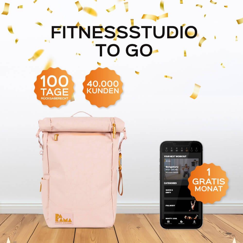 Fitnessstudio to Go (inkl. App) PAKAMA athletics