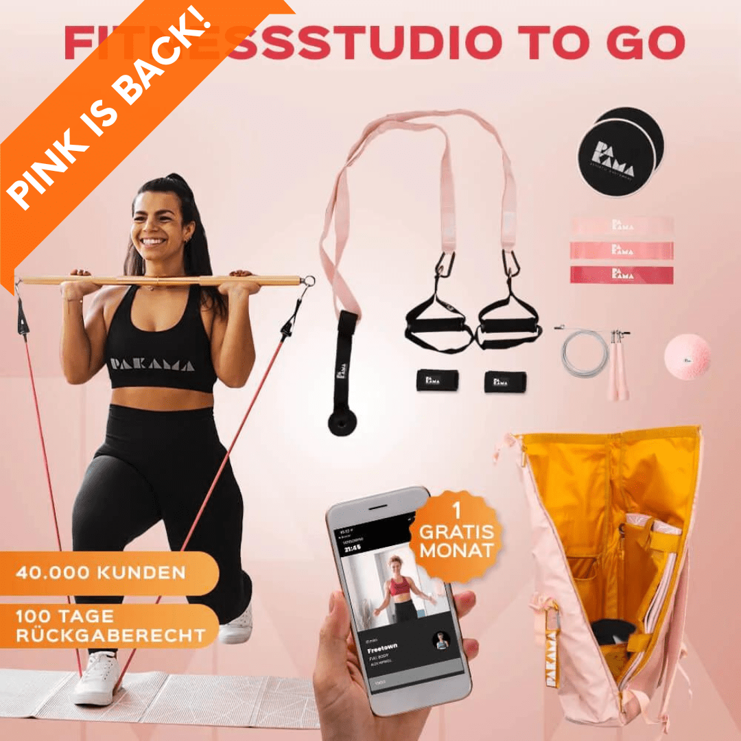 Fitnessstudio to Go (inkl. App) PAKAMA athletics
