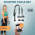 Fitnessstudio to Go (inkl. App) Starter Tools Set / BERLIN Black PAKAMA athletics