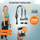 Fitnessstudio to Go (inkl. App) Starter Tools Set / BERLIN Black PAKAMA athletics