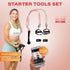 Fitnessstudio to Go (inkl. App) Starter Tools Set / PARIS Pink PAKAMA athletics