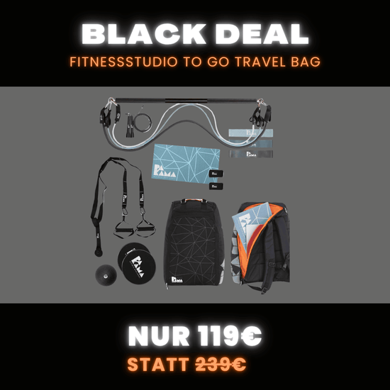 Fitnessstudio to Go Travel Bag (inkl. App) PAKAMA athletics