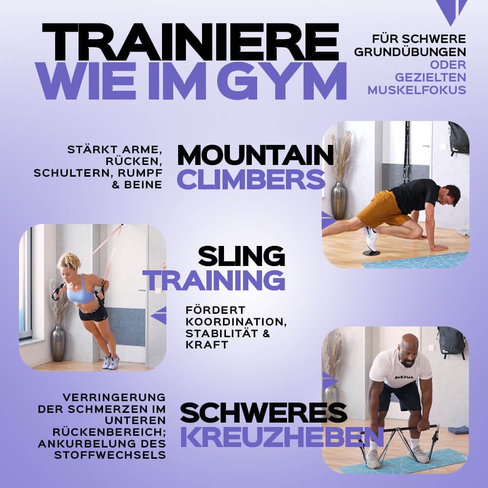 PAKAMA Reise Rucksack Fitnessstudio to Go Travel schwarz