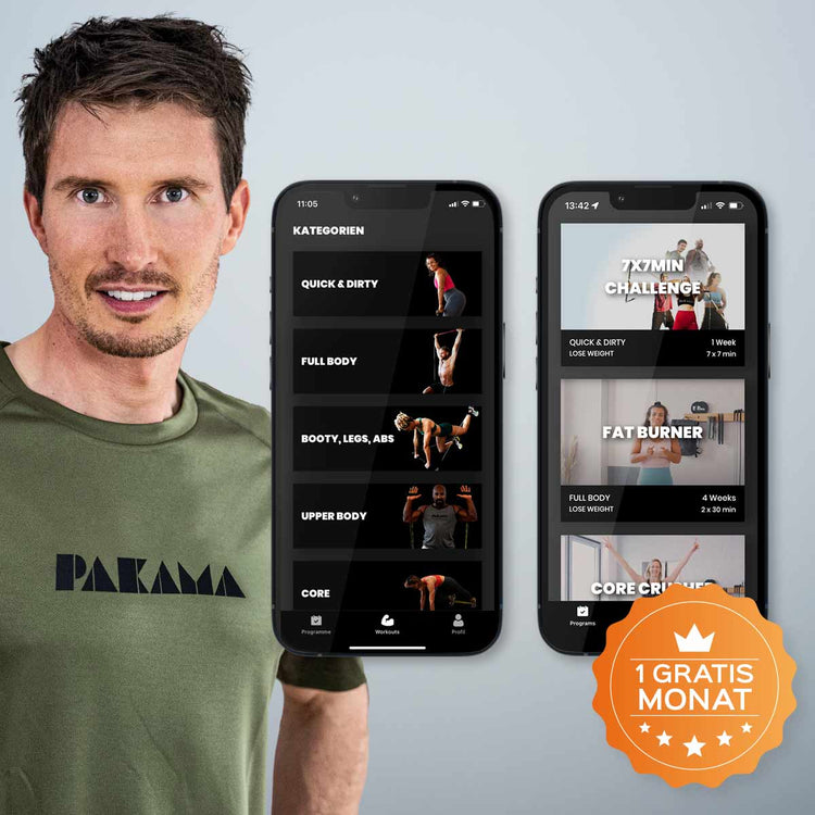 PAKAMA Starter Tools Set Fitnessstudio to Go (inkl. App) PAKAMA athletics