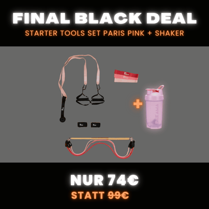Starter Tools Set ohne Bag (inkl. App) + gratis SHAKER PARIS Pink PAKAMA athletics