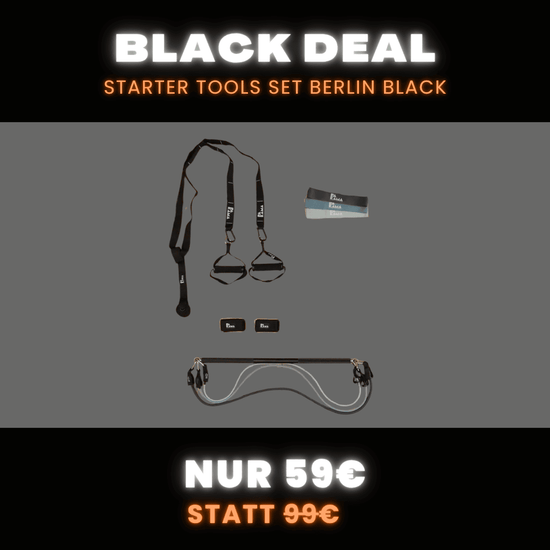 Starter Tools Set ohne Bag (inkl. App) BERLIN Black PAKAMA athletics