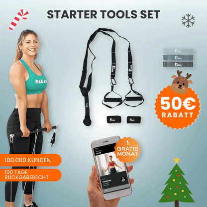 Starter Tools Set ohne Bag (inkl. App) BERLIN Black PAKAMA athletics