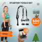 Starter Tools Set ohne Bag (inkl. App) BERLIN Black PAKAMA athletics