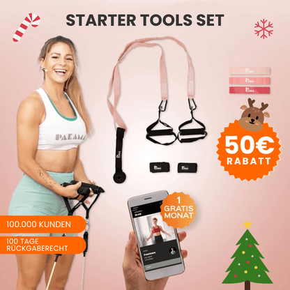 Starter Tools Set ohne Bag (inkl. App) PARIS Pink PAKAMA athletics