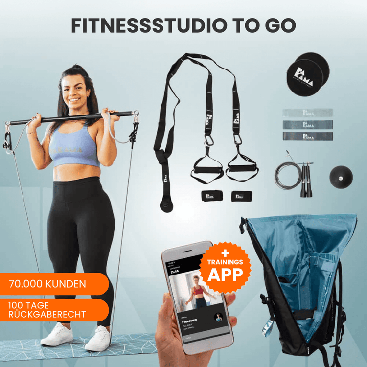 PAKAMA Fitnessstudio to Go (inkl. App) PAKAMA athletics