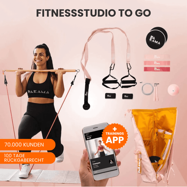 PAKAMA Fitnessstudio to Go (inkl. App) PAKAMA athletics