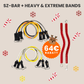 SZ Bar + Bands Red / Extreme & Heavy Bands PAKAMA athletics