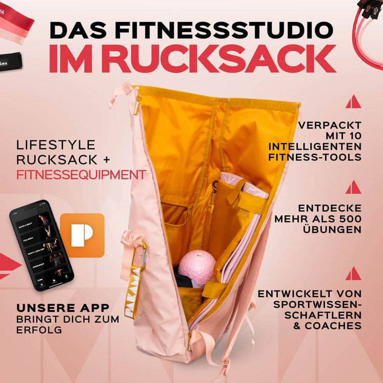 PAKAMA Gym to Go Backpack (incl. App)