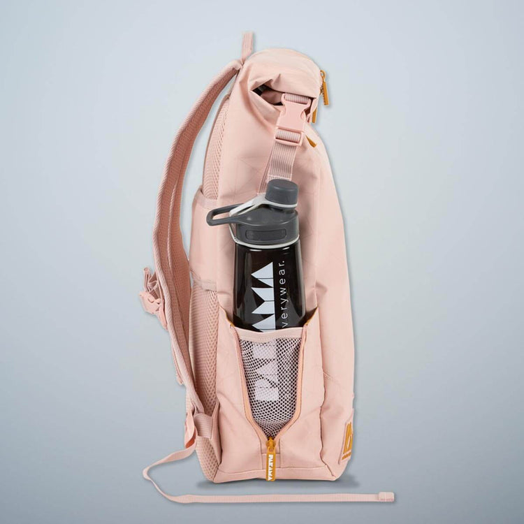 PAKAMA-fitness-backpack-pink-side-bottle