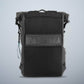 PAKAMA-fitness rucksack-schwarz-koffergurt