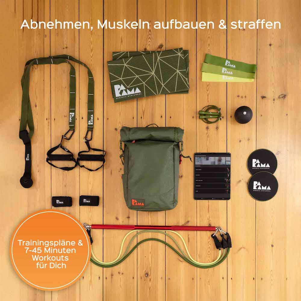 PAKAMA Fitness-Rucksack (inkl. App) PAKAMA athletics